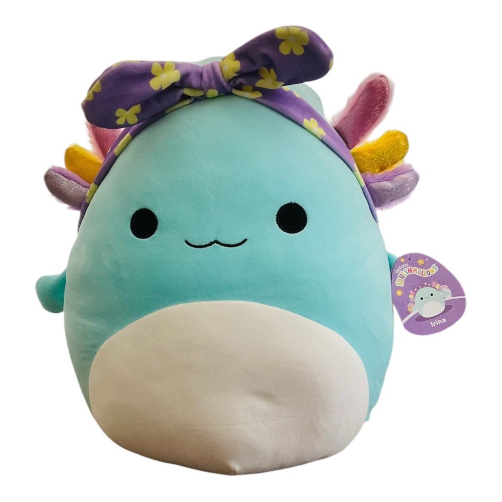 Squishmallows 16in Irina Blue and Purple Stuffed Animal